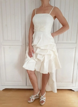 Apart 38 M Kleid Dress Hochzeitskleid Abendkleid Ballkleid Brautkleid Rock Skirt Kostüm Anzug Mantel