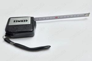 Maßband GERMES Werbegeschenk Plastik 2m Metallband 80er Sammler vintage 