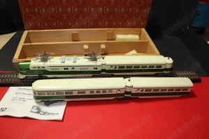 Märklin ST 800 ElfenbeinGrün 4-teilig Werksrestauriert Firma Ritter in OVP Bild 2