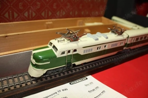 Märklin ST 800 ElfenbeinGrün 4-teilig Werksrestauriert Firma Ritter in OVP Bild 10