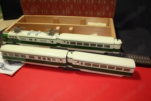 Märklin ST 800 ElfenbeinGrün 4-teilig Werksrestauriert Firma Ritter in OVP Bild 4