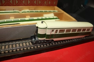 Märklin ST 800 ElfenbeinGrün 4-teilig Werksrestauriert Firma Ritter in OVP Bild 7