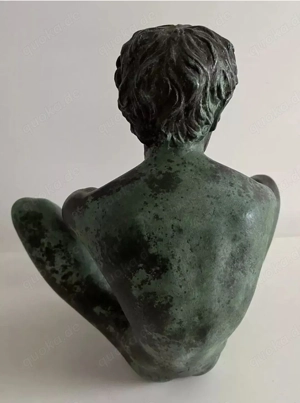 Bronze Figur von Karl-Heinz Krause, signiert Und nummeriert 1720