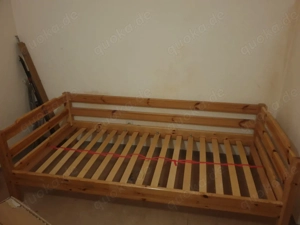 FLEXA Kinderbett Massivholz 200x100x67 SEHR GUT Bild 2