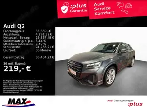 Audi Q2 35 TFSI S LINE +OPTIK+MATRIX+AHK+NAVI+KAMERA+