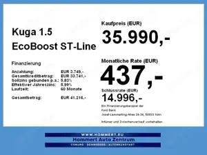 Ford Kuga 1.5 EcoBoost ST-Line *AHK SCHWENKBAR*