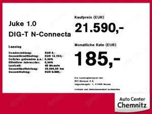 Nissan Juke 1.0 DIG-T N-Connecta LED+Fernlichtass.+Kam. Bild 4