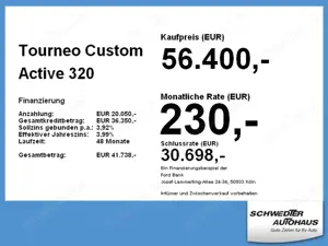 Ford Tourneo Custom Active 320 L1 ACC*BO*LED-MATRIX Bild 3