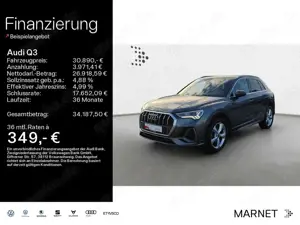 Audi Q3 40 TDI quattro S line*Navi*LED*Alu*AHK*PDC*Pa