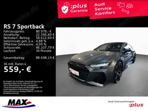 Audi RS7 RS7 Sportback 4.0 TFSI QUAT MATRIX+WABEN+305KM/H
