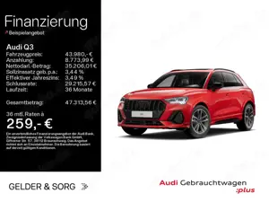 Audi Q3 35 TFSI S line Pano*360°*Matrix*AHK*CarPlay*