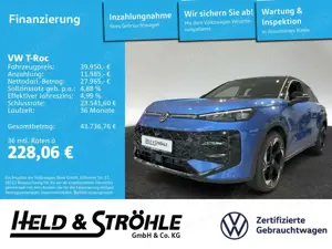 Volkswagen T-Roc R-Line Black Style 1.5 eTSI IQ-LIGHT NAVI