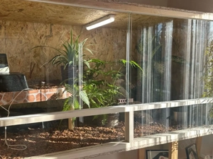 Terrarium 120x60x60 inkl kompl.Technick 