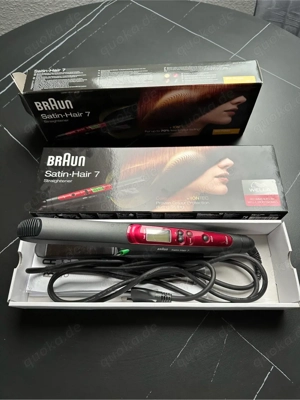 Glätteisen Braun Satin Hair 7