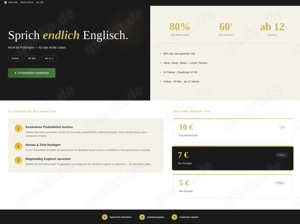 Englisch Online Unterricht   Einzelunterricht A2 B2