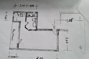 1-Raum-Mietwohnung 40 m2 im DG eines vom Vermieter bewohnten Mehrfamilienhauses (ohne Aufzug)