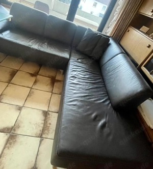 Ecksofa Leder
