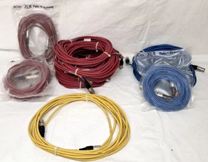 Konvolut an XLR-Mikrofon Kabel