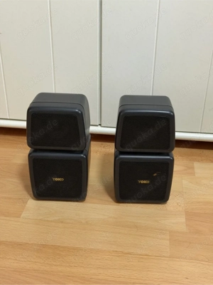 YOKO Lautsprecher Boxen Paar   Drehbar | Guter Sound