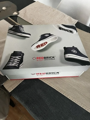 RedBrick Sicherheitshalbschuhe S3 RUBY schwarz, Gr. 46 ungetragen