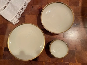 Gebäck-, Konfekt- oder Obstservice Thomas Ivory 12-teilig, antik