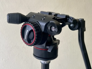 Videokopf Manfrotto MVHN8AH Nitrotech N8 inkl. Swarovski-Stativ