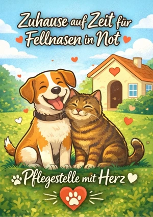 Biete ein zu Hause für Tiere in Not 