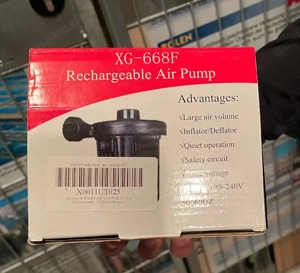 Elektrische Luftpumpe mit Inflator- und Deflator-Funktion