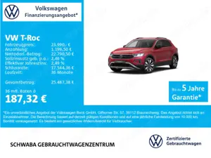 Volkswagen T-Roc T-ROC Goal 1.0 TSI LED*VIRTUAL*NAV*ACC*SIDE*17"