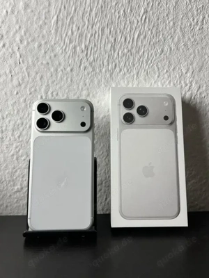 Apple iPhone 17 pro Max 256GB weib smart phone iphone 17 pro mit rechnung 