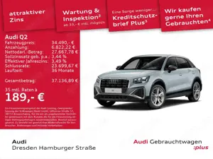 Audi Q2 S line 35 TFSI S tronic AHZV SONOS Standh.