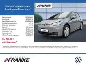 Volkswagen ID.3 Pure Performance, Klima, LED, Navi