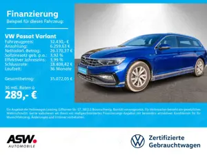 Volkswagen Passat Variant R-Line 2,0 TSI DSG Leder AHK Pano