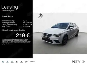 SEAT Ibiza Road Edition 1.0 TSI 85 kW *DSG*SH*RFK*CON