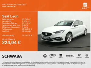 SEAT Leon FR 1.5 eTSI DSG *LED*ACC*PDC*R-KAM*LANE*17"