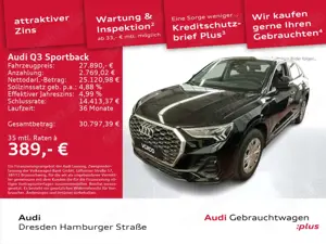Audi Q3 35TFSI Schaltgetriebe Standh.LED SW