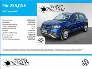 Volkswagen T-Cross 1,0 TSI DSG Life KLIMA+PDC+LANE.ASSIST