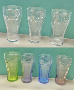 Coca Cola Gläser 7 Stück