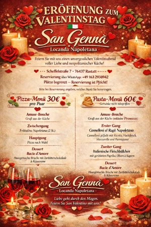 Eröffnung der San Genná   Locanda Napoletana