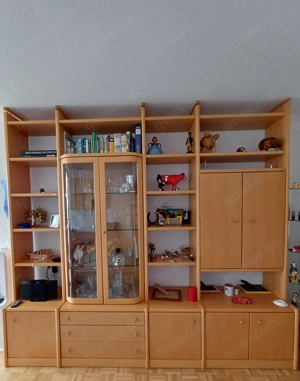 Hülsta Schrankwand Vollholz