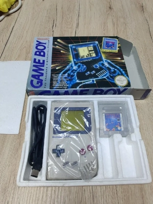 Nintendo Gameboy Classic Konsole Mit OVP - & Tetris Sehr Gut