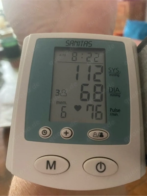 Sanitas SBM 08 - Blutdruckmessgerät - Handgelenk mit Transportbox