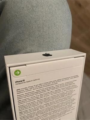 !NEU! iPhone 15 128gb versiegelt! ungeöffnet!  Bild 5