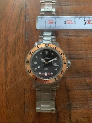 Tempic 01 Herrenuhr im Diverstyle mit transparentem Armband