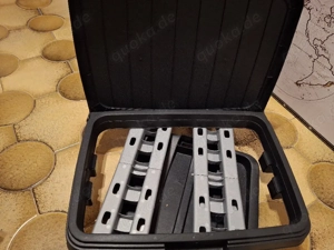 zwei Müllsackhalter Mülltonne Behälter