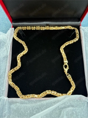 750er Goldkette massiv Bild 4