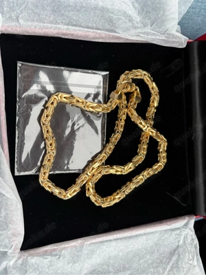 750er Goldkette massiv Bild 3