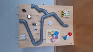 Motorikspielwand - Eigenbau