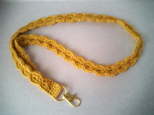 Schlüsselbänder mit Karabiner, Lanyard, Handarbeit, Baumwolle, DIY Bild 9