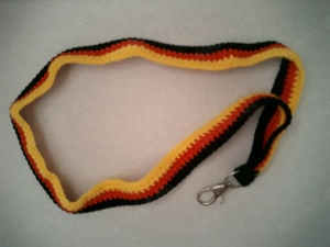 Schlüsselbänder mit Karabiner, Lanyard, Handarbeit, Baumwolle, DIY Bild 10